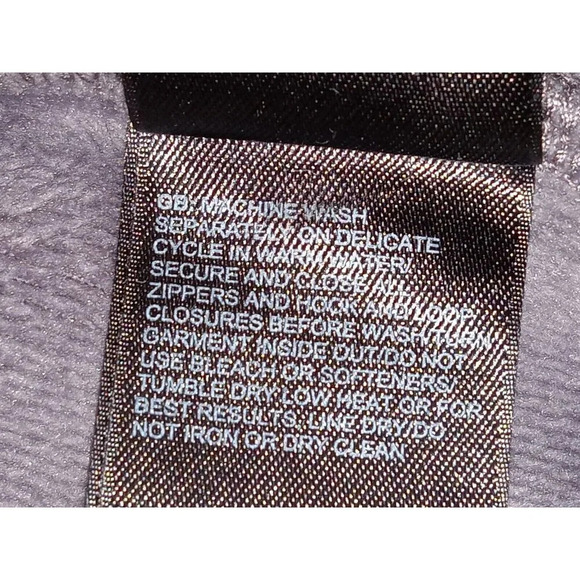 The North Face Womens Jacket Gray Fleece Full Zip Stretch Outdoor Size M - Picture 8 of 12